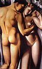 Tamara de Lempicka Adam and Eve painting